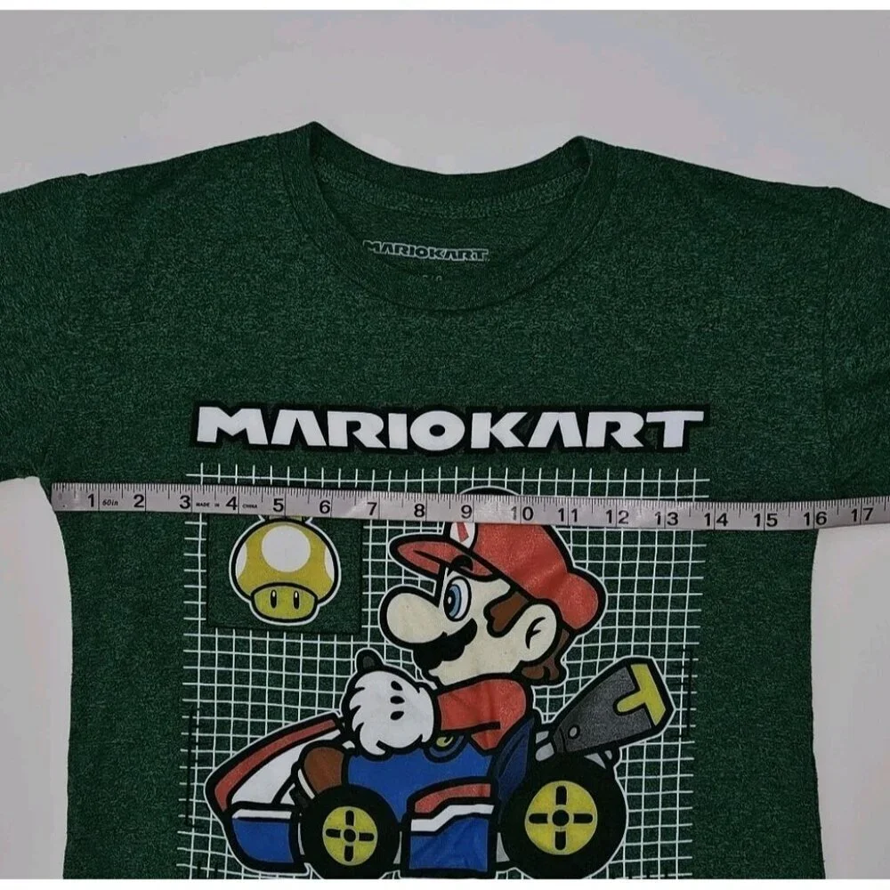Mariokart green tee